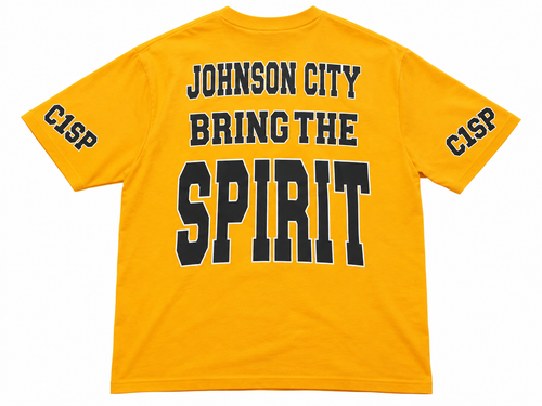 C1TY Spirit Tee Gold and Navy
