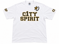 C1TY Spirit White and Navy Tee