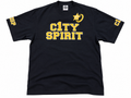 C1TY Spirit Navy and Gold Tee