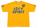 C1TY Spirit Tee Gold and Navy